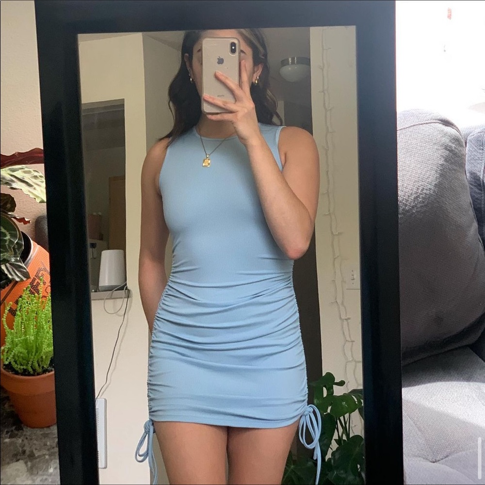 Light blue dress